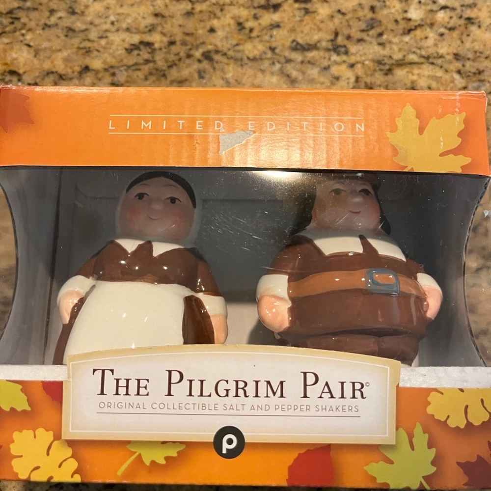 Pilgrim Salt and Pepper Shakers - Picture 2 of 2